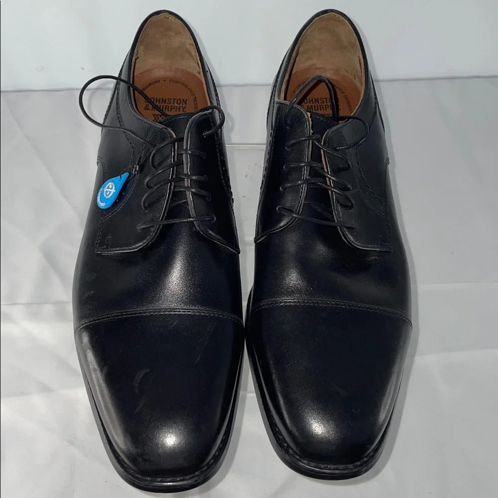JOHNSTON & MURPHY BRANNING X C 4 CAP TOE DRESS SHOES FTL-12-043